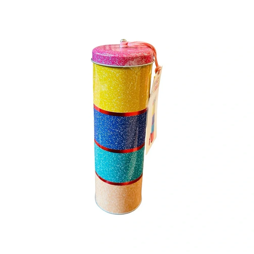 Target Bullseye Playground Pencil Storage Tin / BTS Pencil Holder NWT